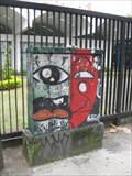 Image for Two Faces Painted Box - Sao Paulo, Brazil