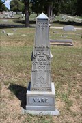 Image for James H. Ware - Pecan Grove Memorial Park - McKinney, TX