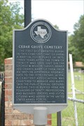 Image for Cedar Grove Cemetery