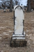 Image for Sallie B. Bowman - Deep Creek Cemetery - Boyd, TX