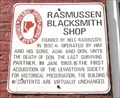 Image for Rasmussen Blacksmith Shop ~ Lewistown, IL