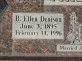 Image for 100 - B. Ellen Denison Phillips - Farmington City Cemetery - Farmington, UT