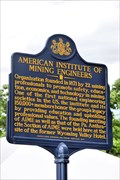 Image for American Institute of Mining Engineers - Wilkes-Barre, PA