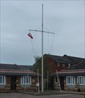 Image for Nautical Flag Pole - Willie Seager Cottages, Cardiff, Wales, UK