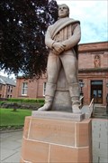 Image for Statue of Robert Burns Arbroath, Scotland.
