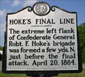Image for Hoke's Final Line, Marker BBB-4