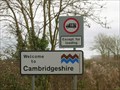 Image for Cambridgeshire County Boundary - UK