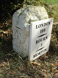 Image for Refurbished Morton Milestone on Old A15 Lay-by