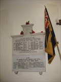 Image for Combined War Memorial - All Saints Church, Minstead, Hampshire, UK