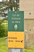 Image for 1318 m. Col de Grimone- Grimone- Rhône Alpes- France
