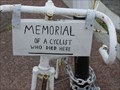 Image for Ghost bike memorial, Avondale, Auckland. New Zealand.