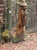 Image for Wood Face with beart in the Palatinate Forest - RLP / Germany