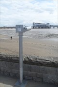 Image for Old Coin-operated Telescope, Marine Drive, Weston-Super-Mare, Somerset.