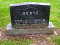 Image for 30852 Debye Asteroid and Grave of Peter J. W. Debye - Ithaca, NY