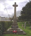 Image for War Memorial Cross, Holne, Devon UK