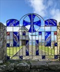 Image for Stained Glass Gate - Ólavskirkjan – Kirkjubøur, Faroe Islands