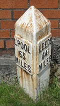 Image for Leeds Liverpool Canal milestone – Church, UK