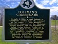 Image for Coleman's Crossroads