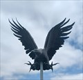 Image for Eagle In Flight - Fairlawn Cemetery, Chickasha, OK