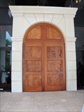Image for Mission San Luis Visitor Center Doorway - Tallahassee, FL