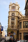 Image for Via Laietana clock, Barcelona, Spain