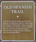 Image for Old Spanish Trail