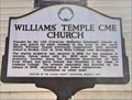 Image for Williams’ Temple CME Church - Thomasville, AL