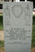 Image for Operation Desert Storm Memorial  -  Logan, OH