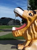 Image for Lion Water Fountain - Durand, MI