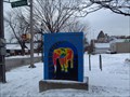 Image for Psychedelic Elephant Utility Box  - Bloomington, Indiana