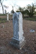 Image for FIRST -- Marked grave in Highland Cemetery, Melissa TX