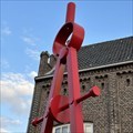 Image for Architect - a giant pair of compasses - Roermond (NL)