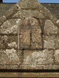 Image for Sundial on south porch of St Ive parish church, Cornwall, UK
