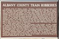 Image for Albany County Train Robberies