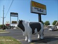 Image for Fiberglass Cattle at Bonanza Steakhouse - Lincoln, IL