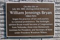 Image for William Jennings Bryan - Jacksonville, IL