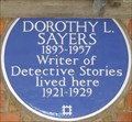 Image for Dorothy L Sayers - Great James Street, London, UK