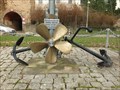 Image for Anchors at the Flagpole - Lahnstein - RLP / Germany