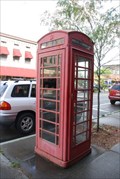 Image for Watkins Glen Red Telephone Box - Watkins Glen, NY