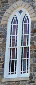 Image for Front Stained Glass Window-Bosley Methodist Church - Sparks MD
