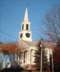 Image for Damariscotta Baptist Church Clock  -  Damariscotta, ME