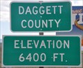Image for Wyoming/Utah Border (Daggett County Line) ~ Elevation 6400 Feet