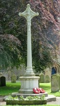 Image for War Memorial, St Mary’s Churchyard, Masham, N Yorks, UK