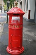 Image for The ONLY- - historic Post Box of its kind in Sydney.  The Rocks, Sydney, NSW. Australia.