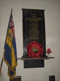 Image for St Michael & All Angels Church War Memorial - Northants