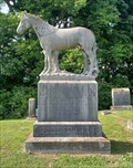 Image for Kentucky Horse - W. H. and Ina Axton - Mt. Zion Cemetery, Richland City, IN