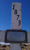 Image for Battle of Dry Lake Historical Cross - Newell, CA