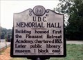 Image for U.D.C. Memorial Hall-O 41