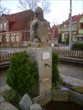 Image for Sitting lion in Lauenburg, Germany