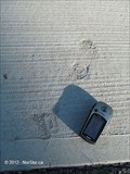 Image for Child's Footprints in Concrete by Milton Police Station - Milton, MA